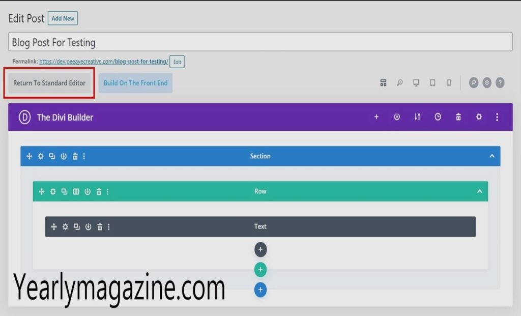 How to Restrict divi how to restrict editor to a single page only