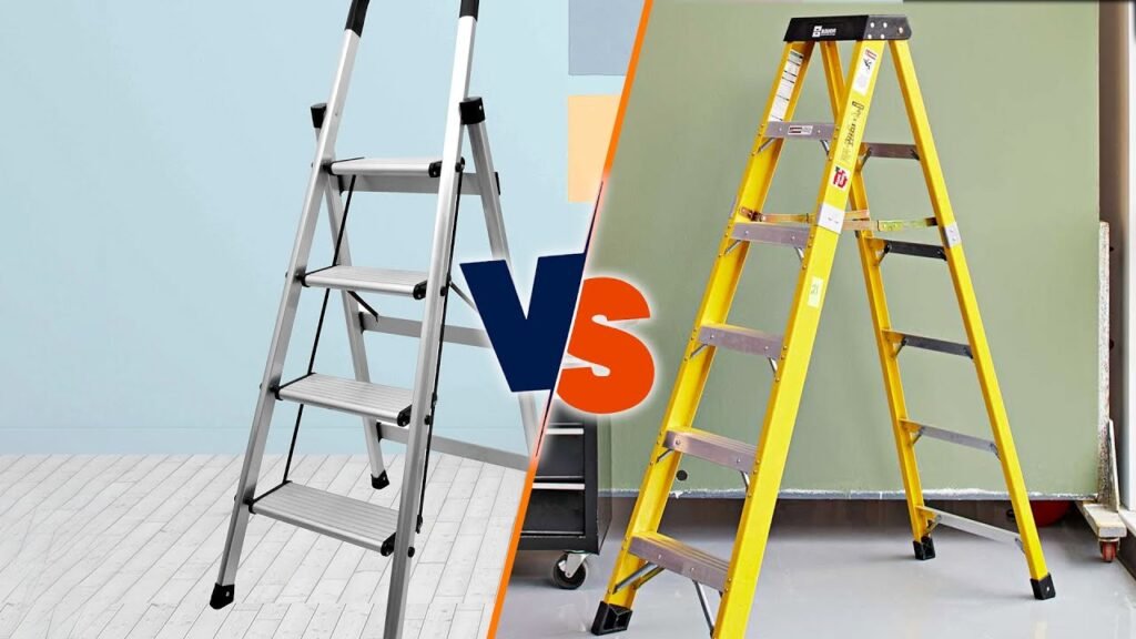Fiberglass or Aluminum Ladder: Which Material is Right for You?