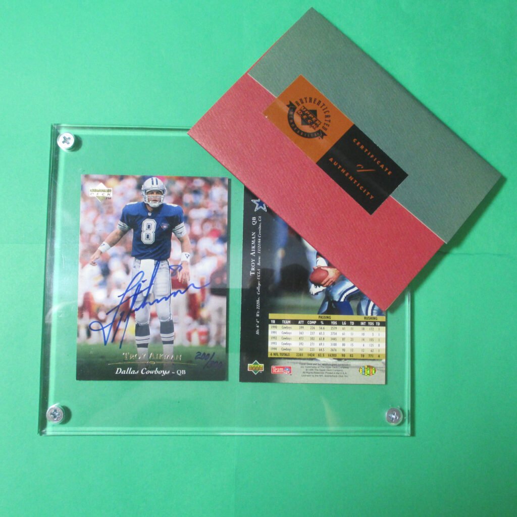 Troy Aikman Upper Deck Cards: A Collector's Guide