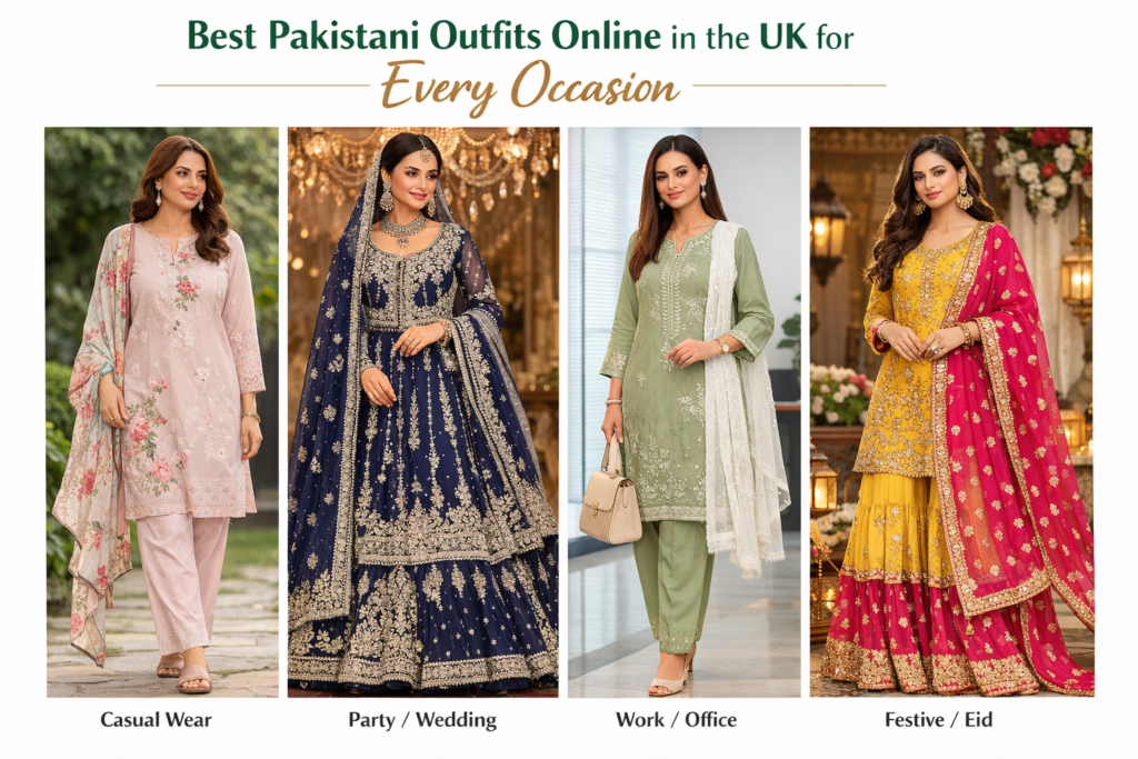 Best Pakistani Outfits Online in the UK for Every Occasion Pakistani Outfits Online